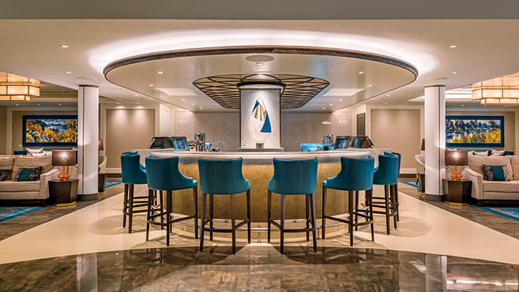 The Living Room aboard Spirit of Discovery